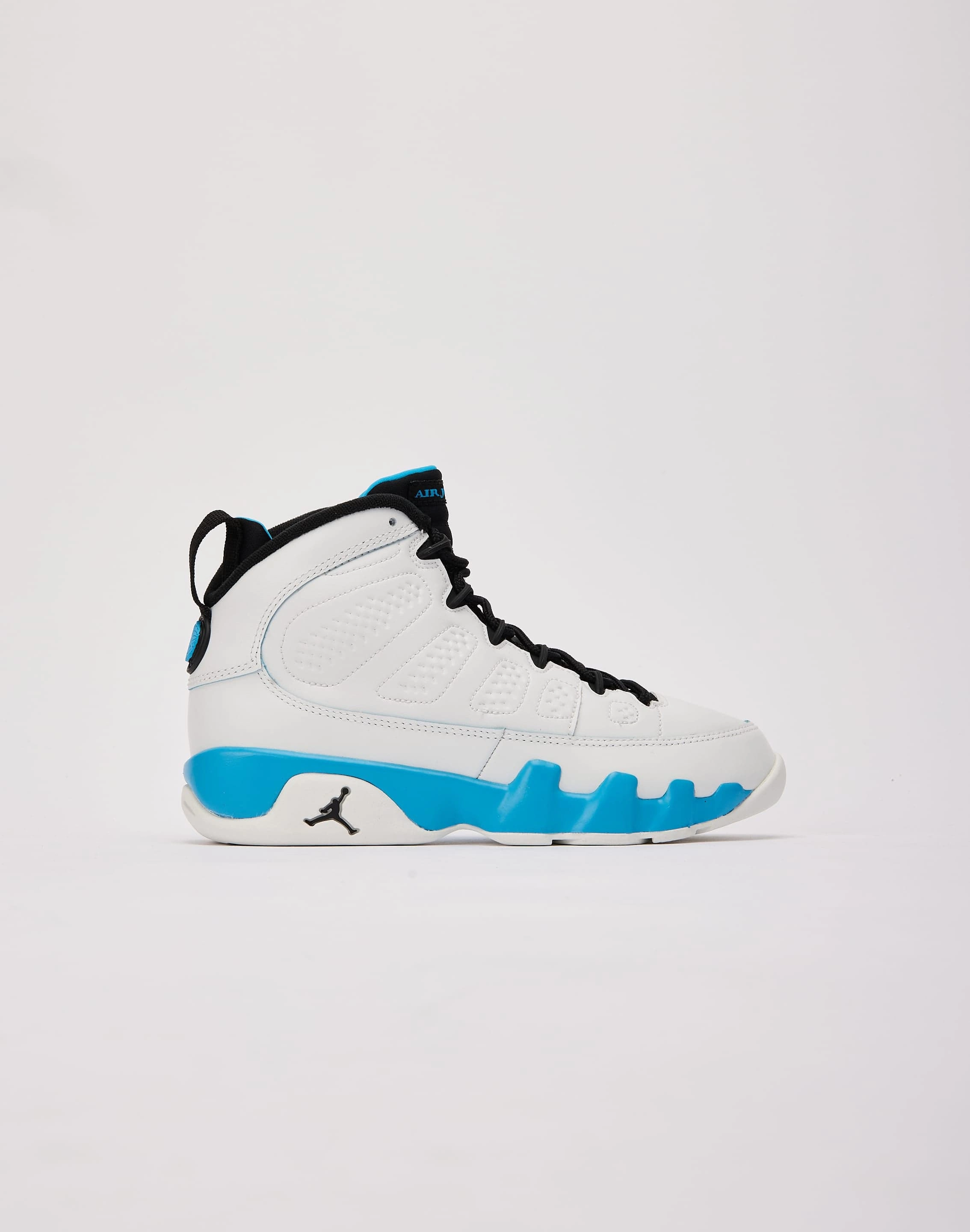Jordan Air Jordan 9 Retro 'Powder Blue' Grade-School EcoFriendlyFabric Soft Interior Lining