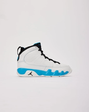 Jordan Air Jordan 9 Retro 'Powder Blue' Grade-School EcoFriendlyFabric Soft Interior Lining