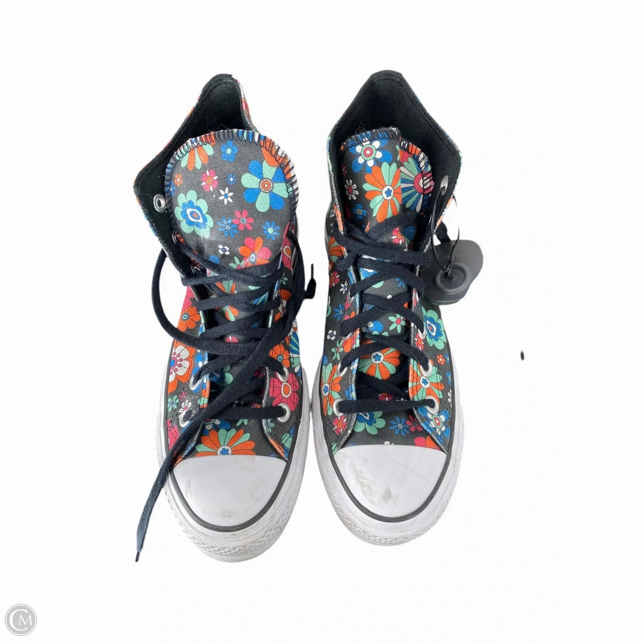 Shoes Sneakers By Converse In Floral Print, Size: 8 Slip   Resistant