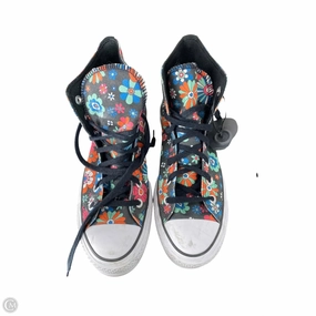 Shoes Sneakers By Converse In Floral Print, Size: 8 Slip   Resistant