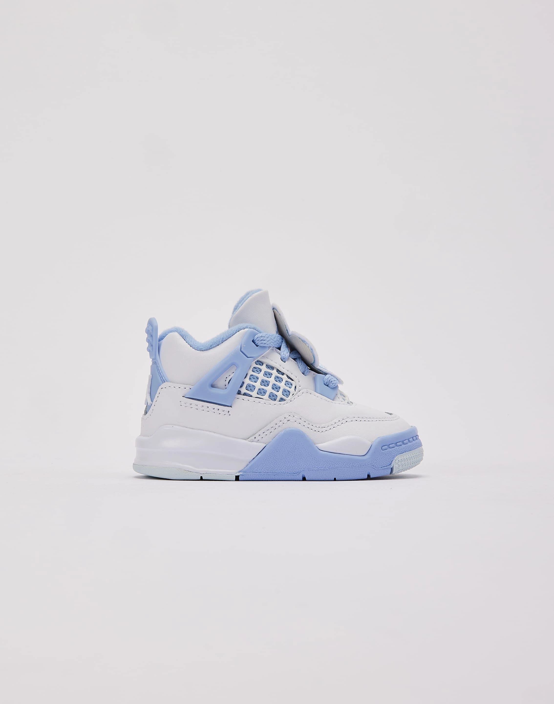 Jordan Air Jordan 4 Retro 'Aluminum' Toddler Mesh kids' shoes Reflective Safety Details