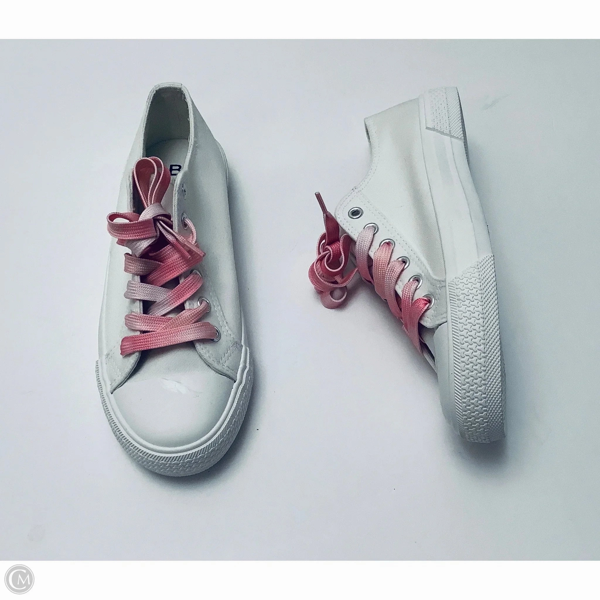 Tensile Lacing Shoes Sneakers By Bp In White, Size: 7