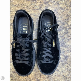 Shoes Sneakers By Puma In Black, Size: 6.5 Gusseted Tongue Design