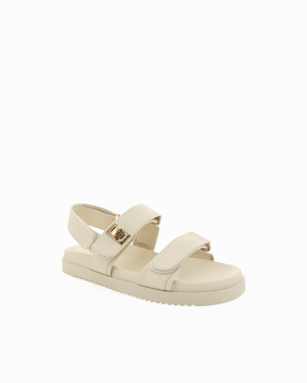 ALVINA - BONE Comfortable Footwear for Summer Relax Comfort Fit