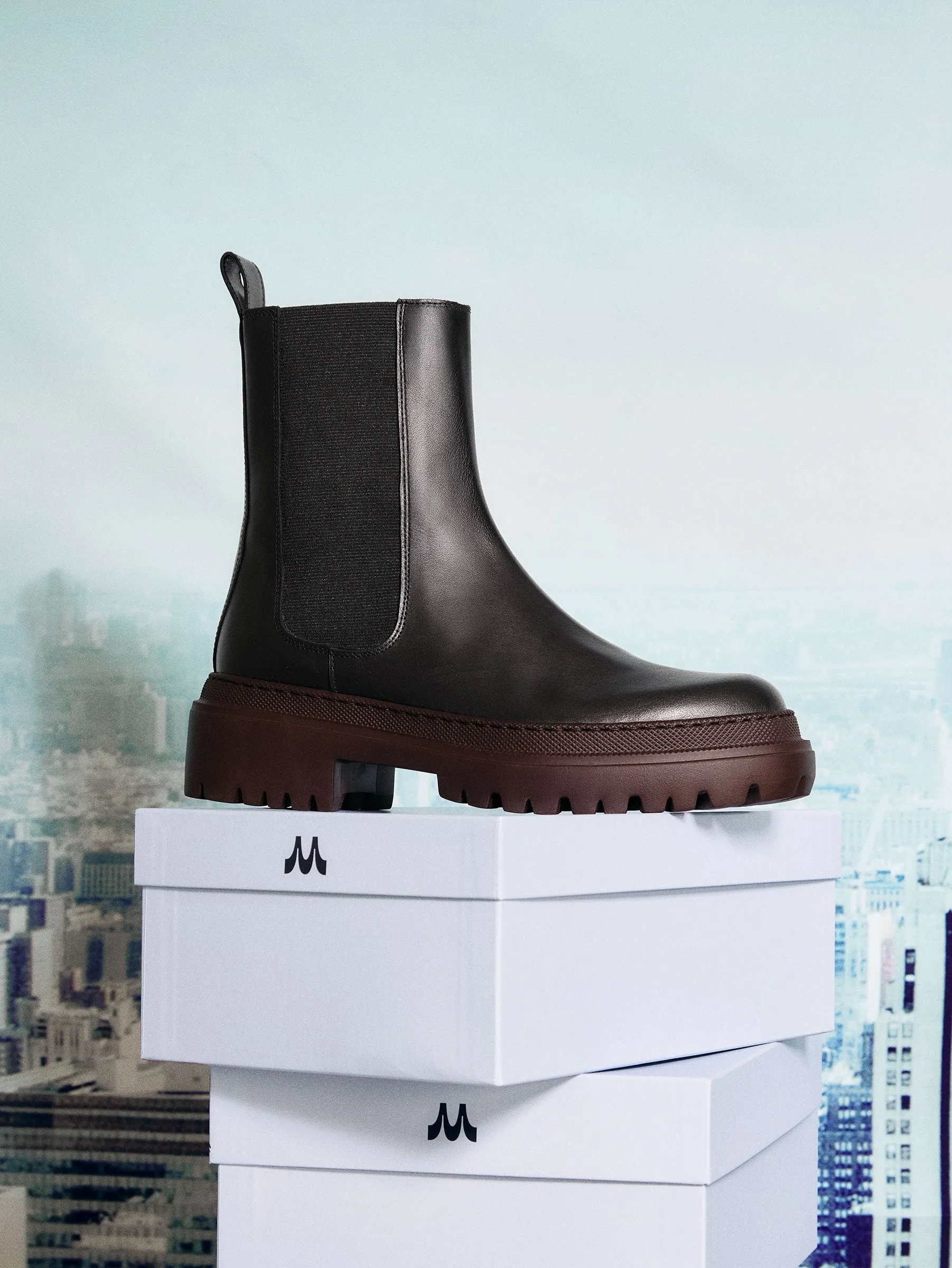 Corticella Combo Brown Unlined Boot Versatile Look Low Profile Remote Hiking