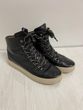 Shoes Sneakers By Frye In Black, Size: 8.5 Perfect Fit Durable Binding