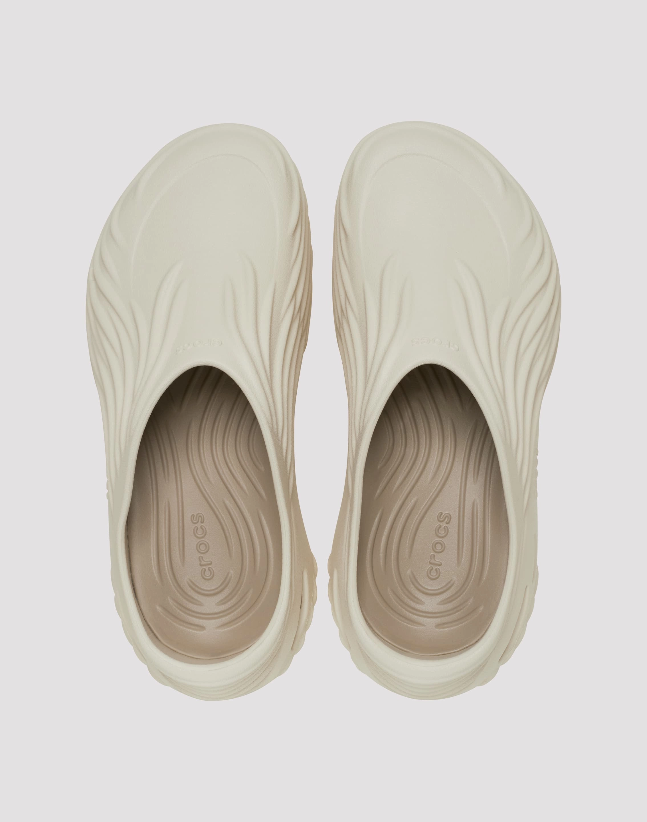 Cosmic Glow Adjustable Crocs Echo Wave "Almond Tint" Sandal