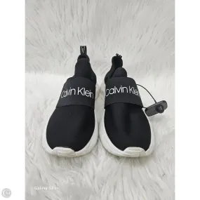 Shoes Sneakers By Calvin Klein In Black & White, Size: 8.5 Sport Influence Low   Top Style