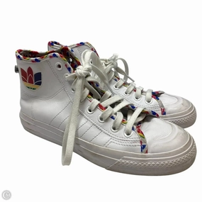 Everyday Casual Seamless Upper Construction Shoes Sneakers By Adidas In White, Size: 7.5