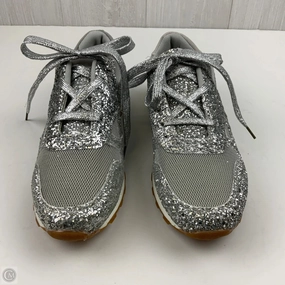 Core Motion Soft Touch Shoes Sneakers By Clothes Mentor In Grey & Silver, Size: 10.5