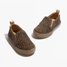 Micro Leopard Classic Slip On construction Blown Rubber Outsole