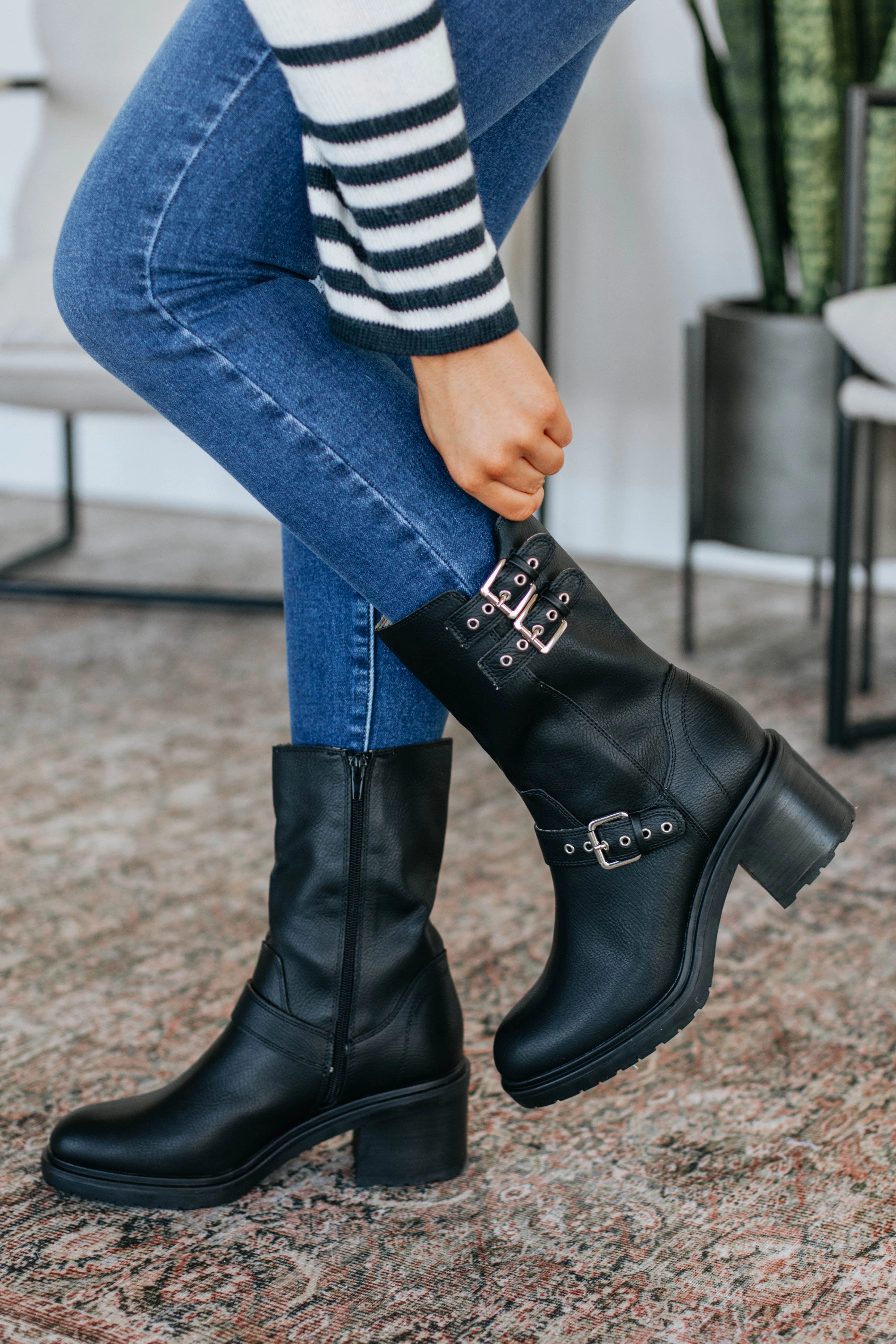 Traction pattern Family Fit Cool On Command Boots - Black