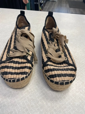 Shoes Sneakers By Sam Edelman In Black & Tan, Size: 8 Soft Leather