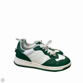 Shoes Sneakers By Wild Fable In Green & White, Size: 11 vibration damping Reinforced Eyelet Construction