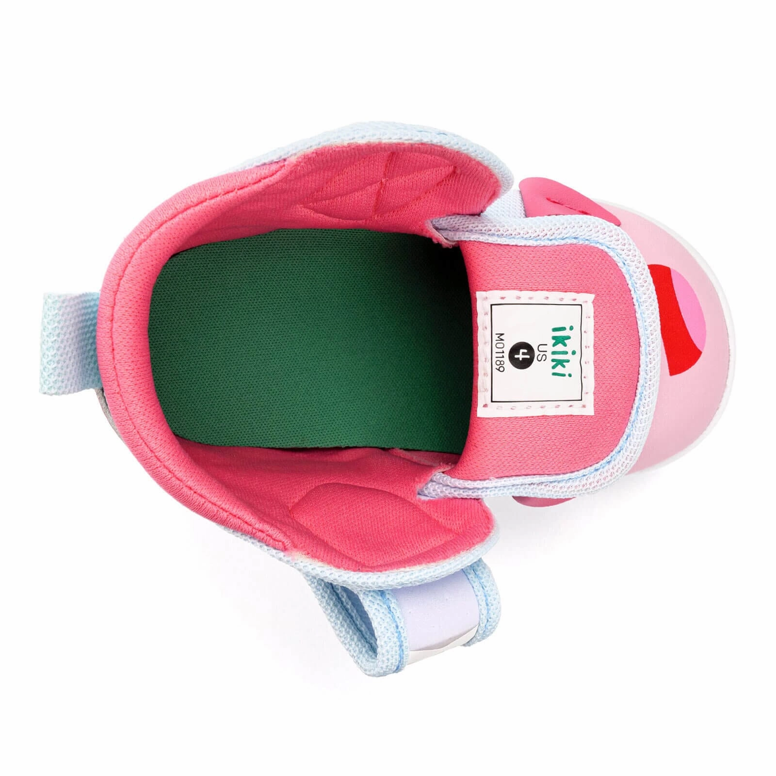 Anti Bacterial Comfort support Cute Pig Squeaky Toddler Shoes  | Pink/Blue