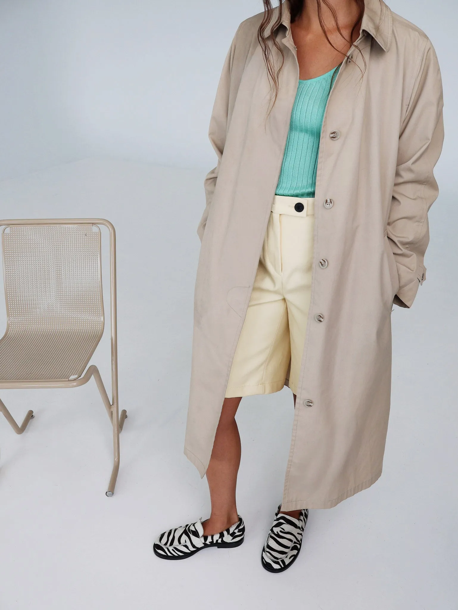 Orio Zebra Loafer Petite Step Herb Glow