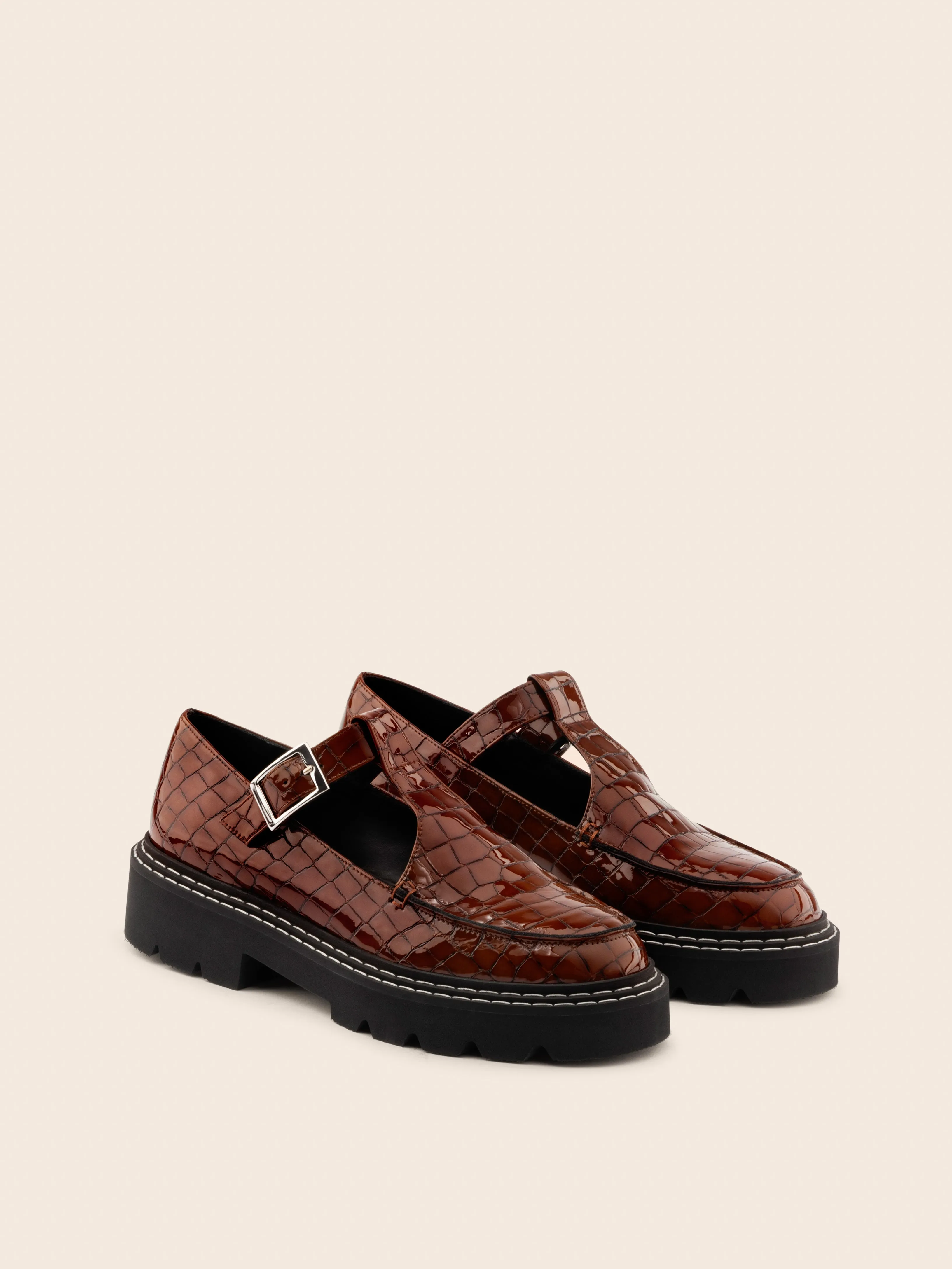 Daily Comfort Neiva Brown Mary Jane