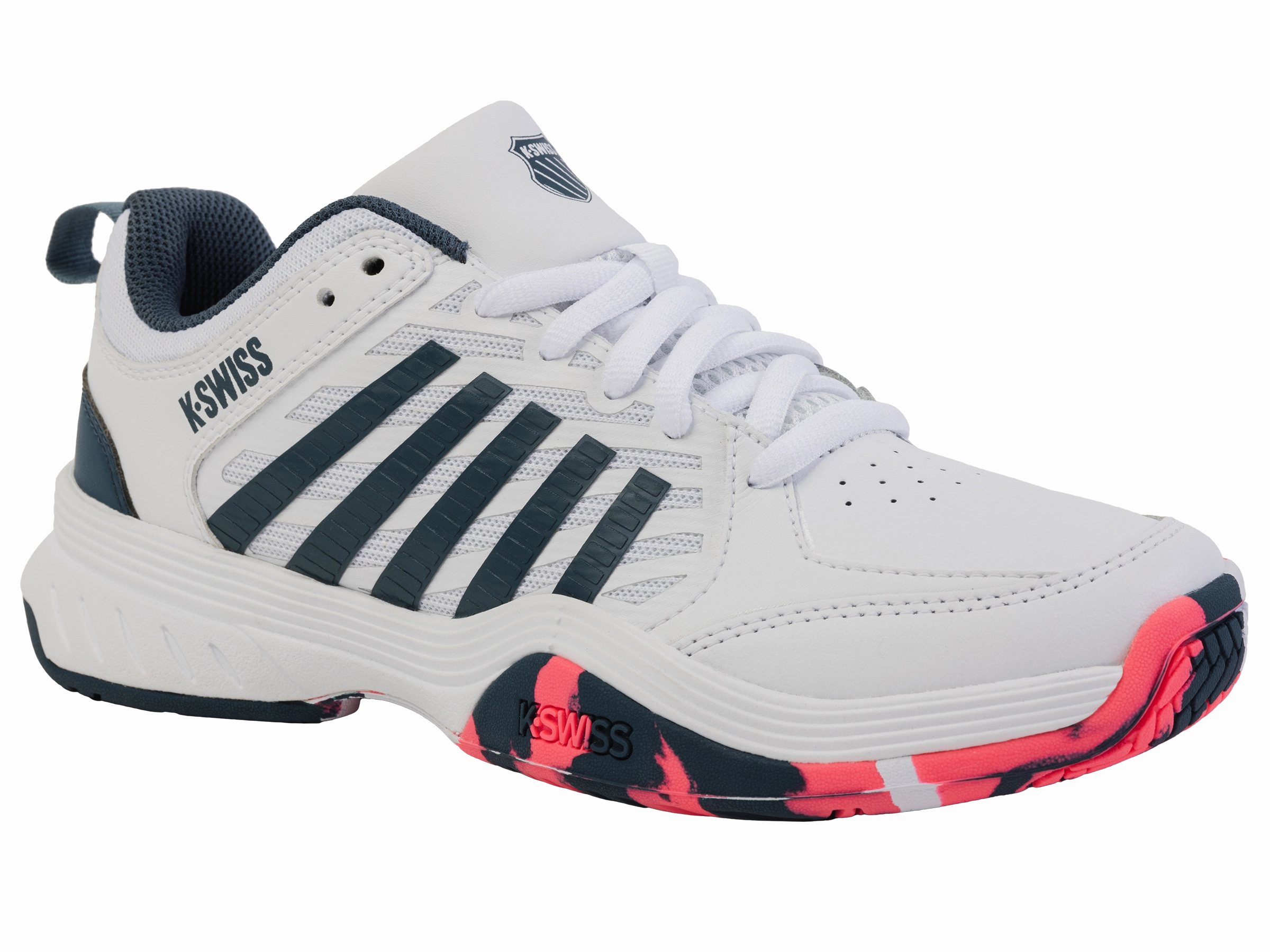 Zen Step Gold Tone 84428-129-M | COURT EXPRESS 2 | WHITE/STARGAZER/NEON BLAZE