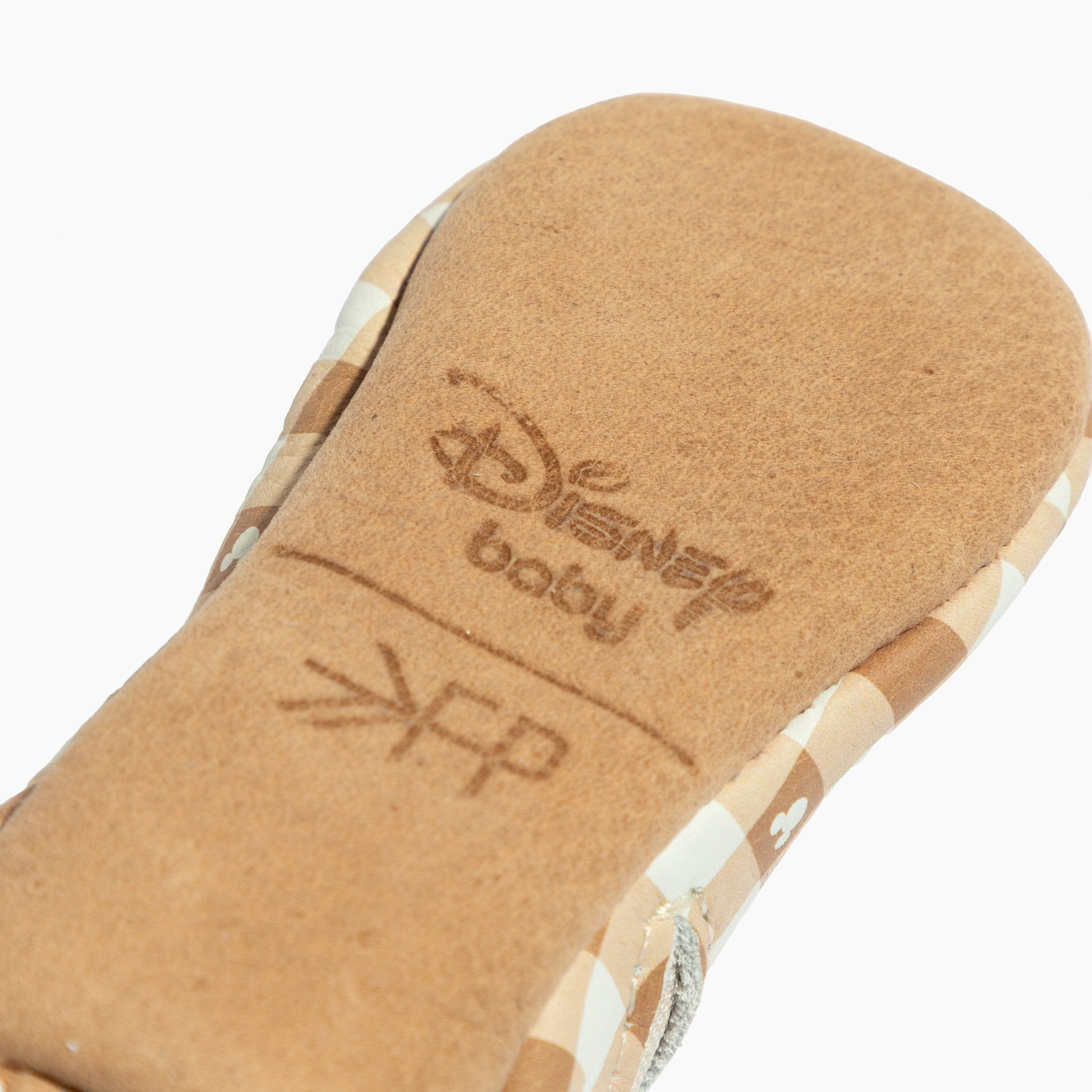 Odor control Soft midsole Disney Gingham Mickey Mouse Chelsea Boot Baby Shoe