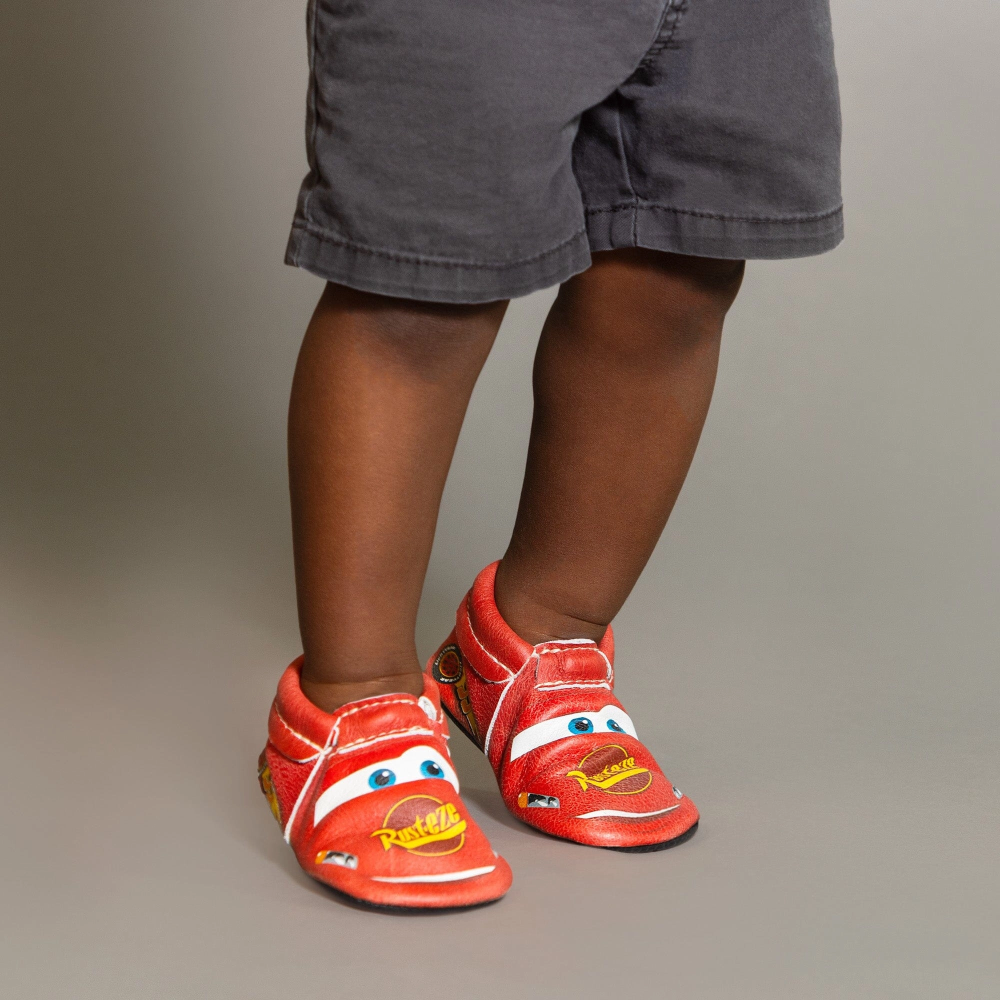 Quick Drying Disney Lightning McQueen City Baby Shoe