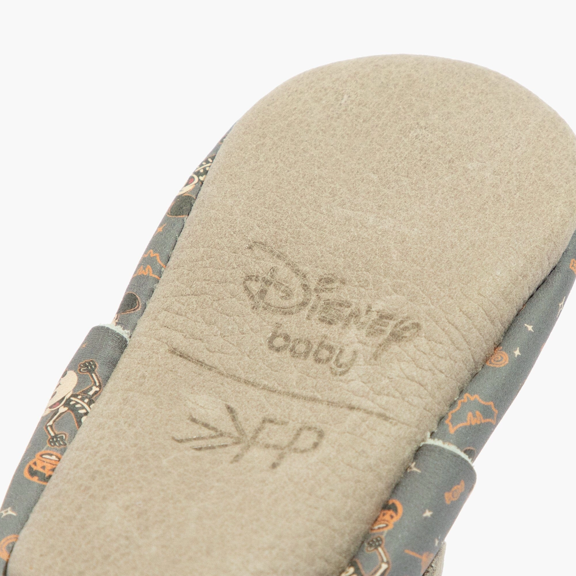 Disney Skeleton Mickey City Baby Shoe Extra Traction Sturdy Heel Support