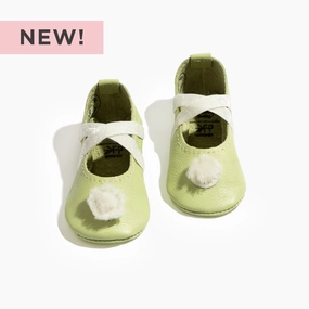 Disney Tinker Bell Ballet Slipper Baby Shoe Abrasion Resistant Finish Waterproof Protection