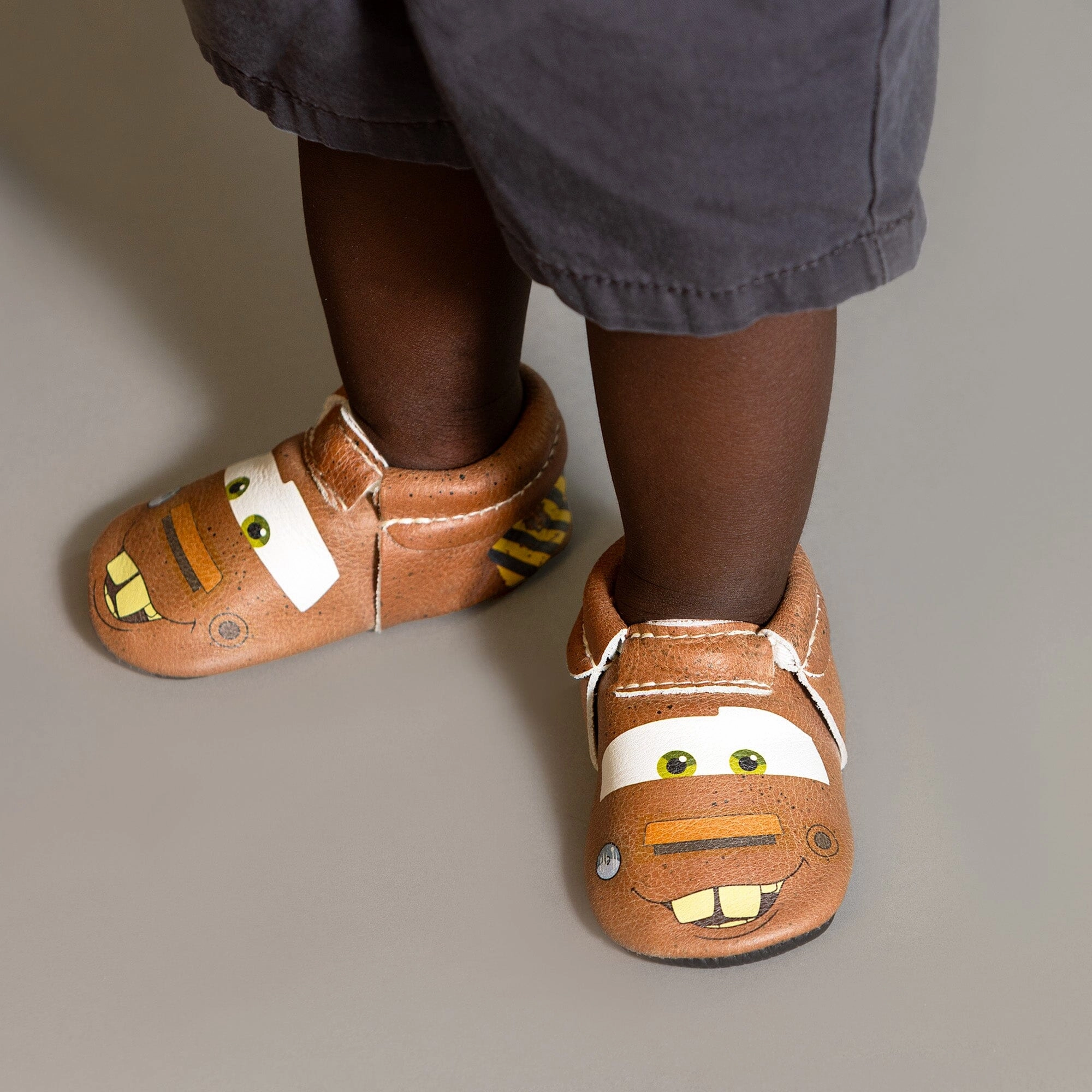 Slip On Design Disney Tow Mater City Baby Shoe