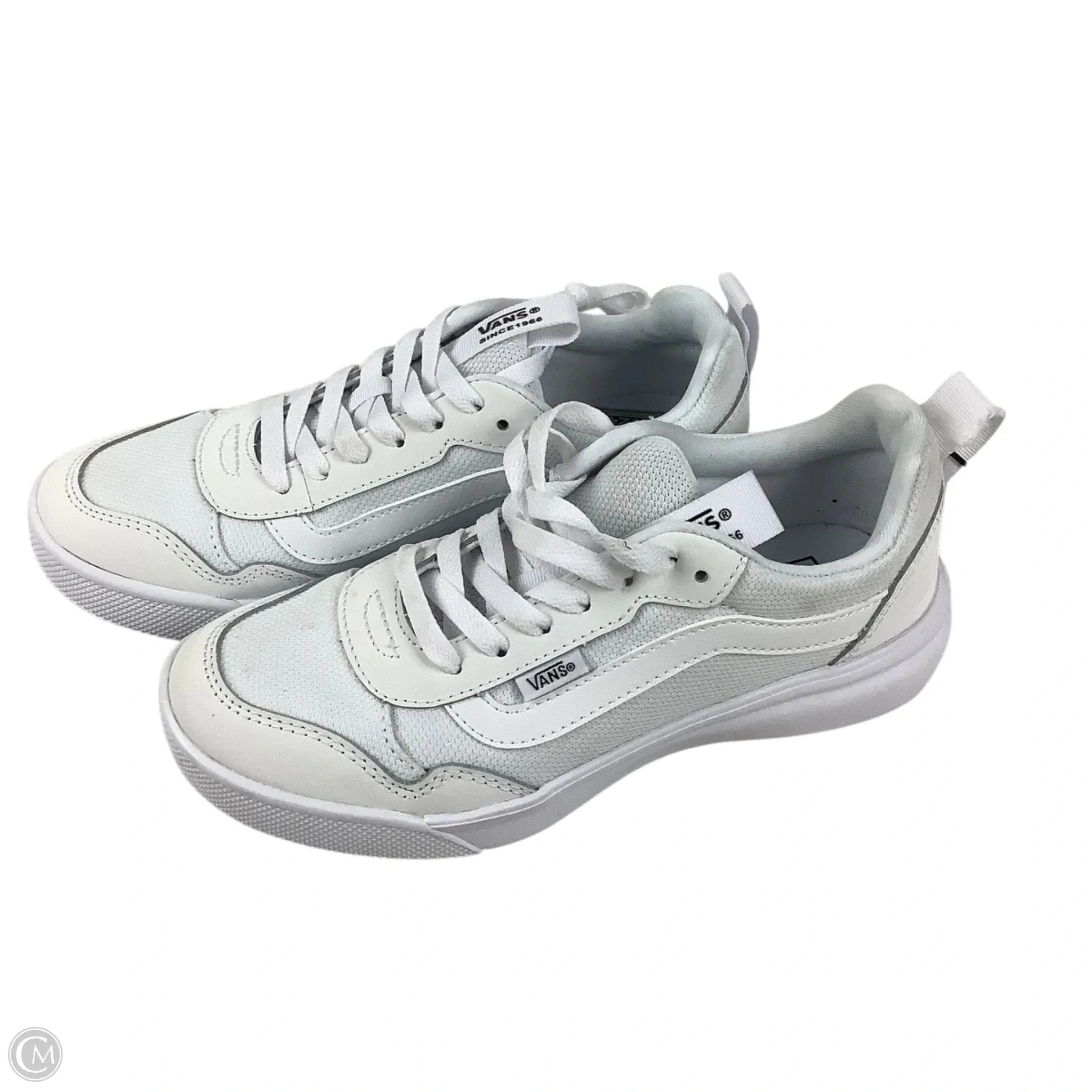 Pressure Dispersing Design Shoes Sneakers By Vans In White, Size: 7
