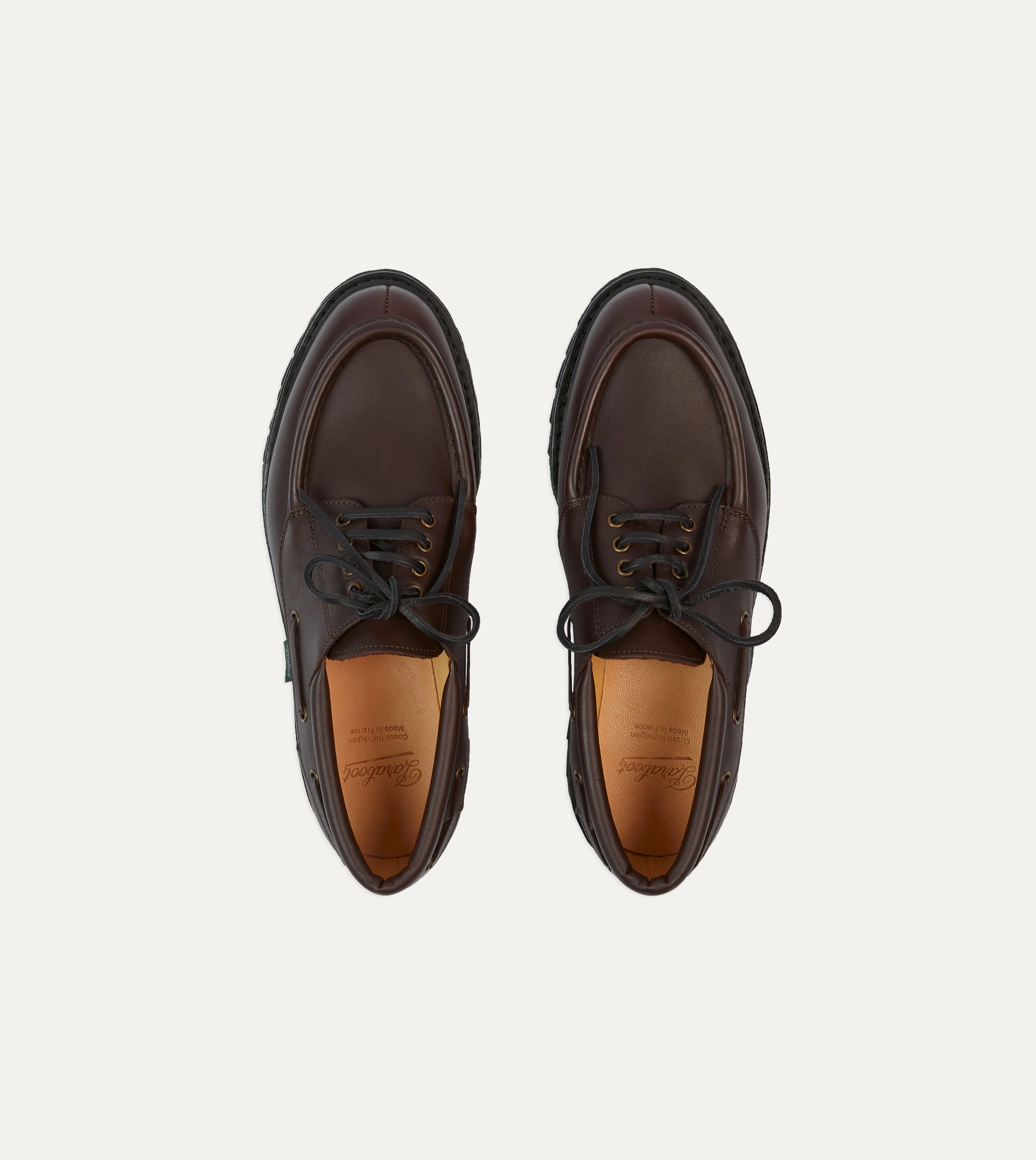 Zen Step Paraboot Chimey bne Calf Leather Derby Shoe