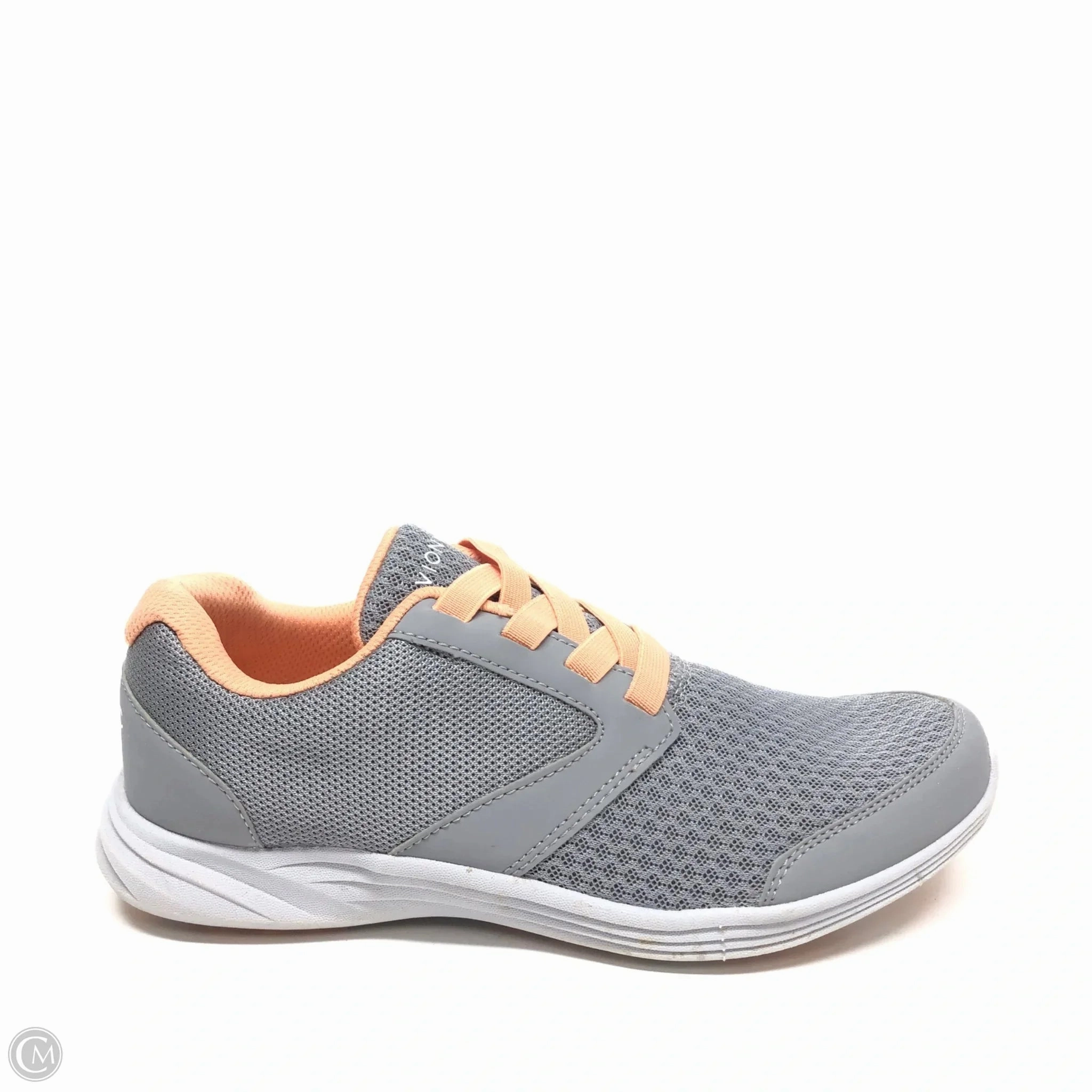 Shoes Sneakers By Vionic In Grey & Orange, Size: 6.5 Supportive sole
