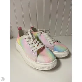 Weather Resistant Finish Shoes Sneakers By Bp In Tie Dye Print, Size: 9
