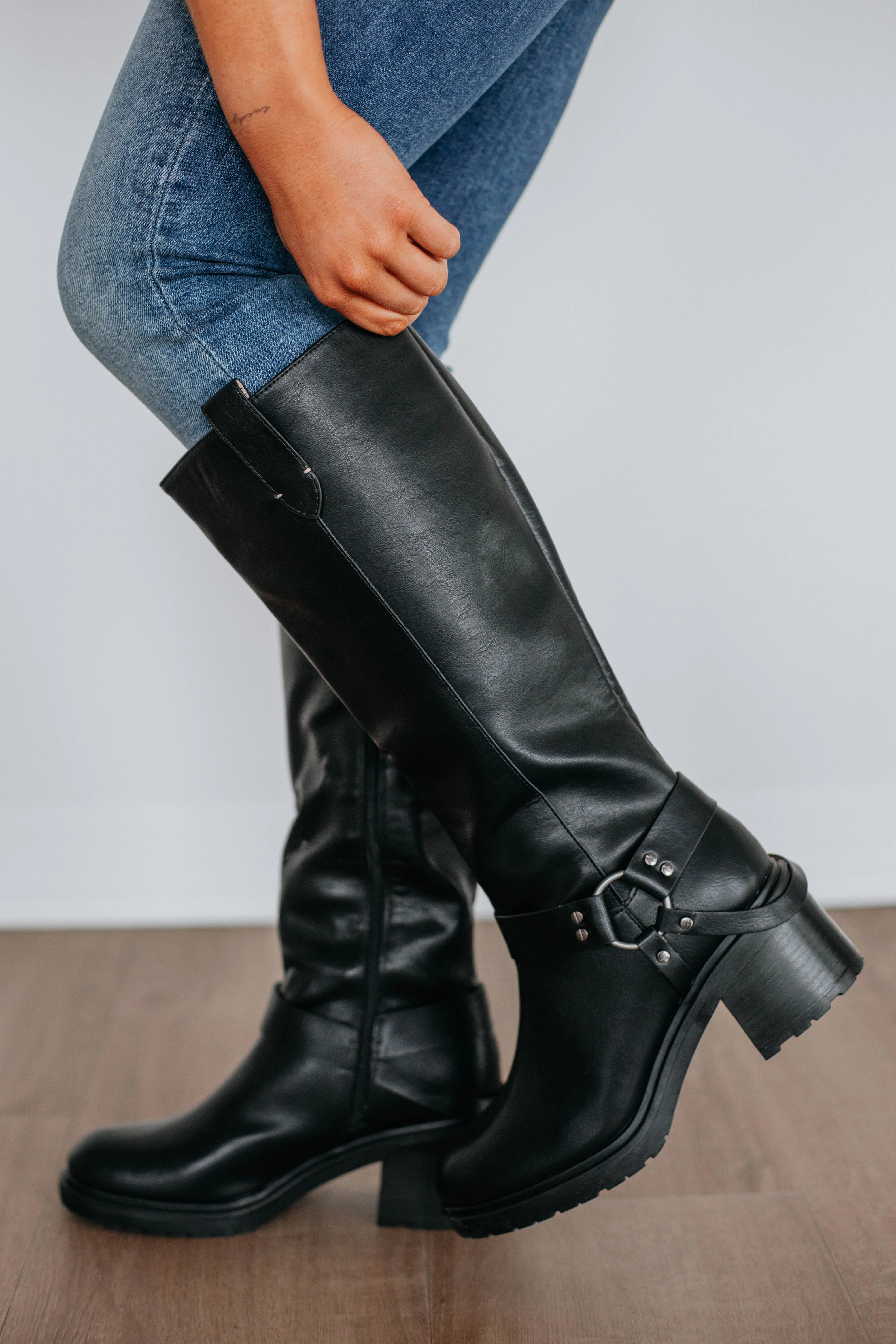 Silent Walk Haven't You Heard Boots - Black