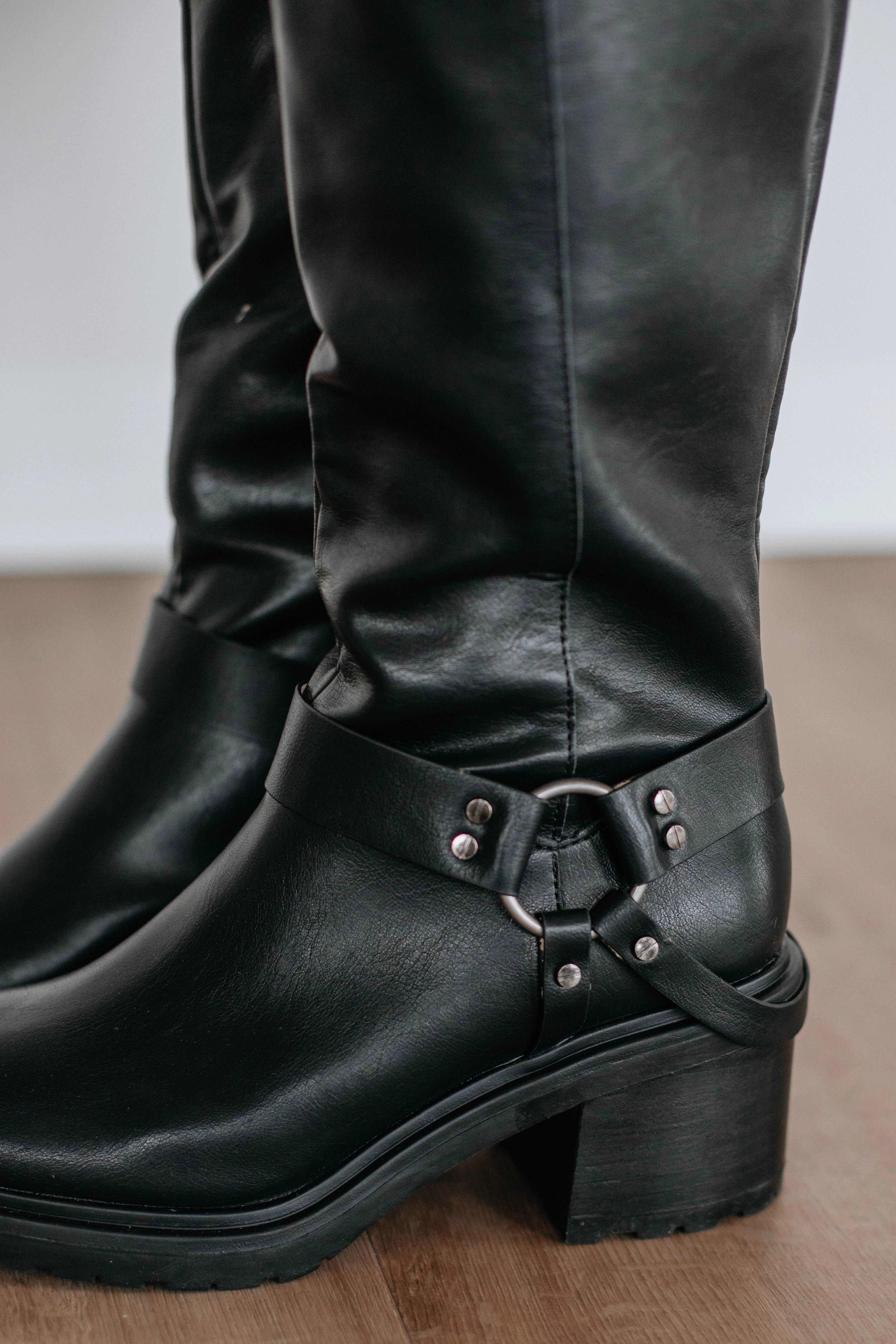 Haven't You Heard Boots - Black Suede Soft