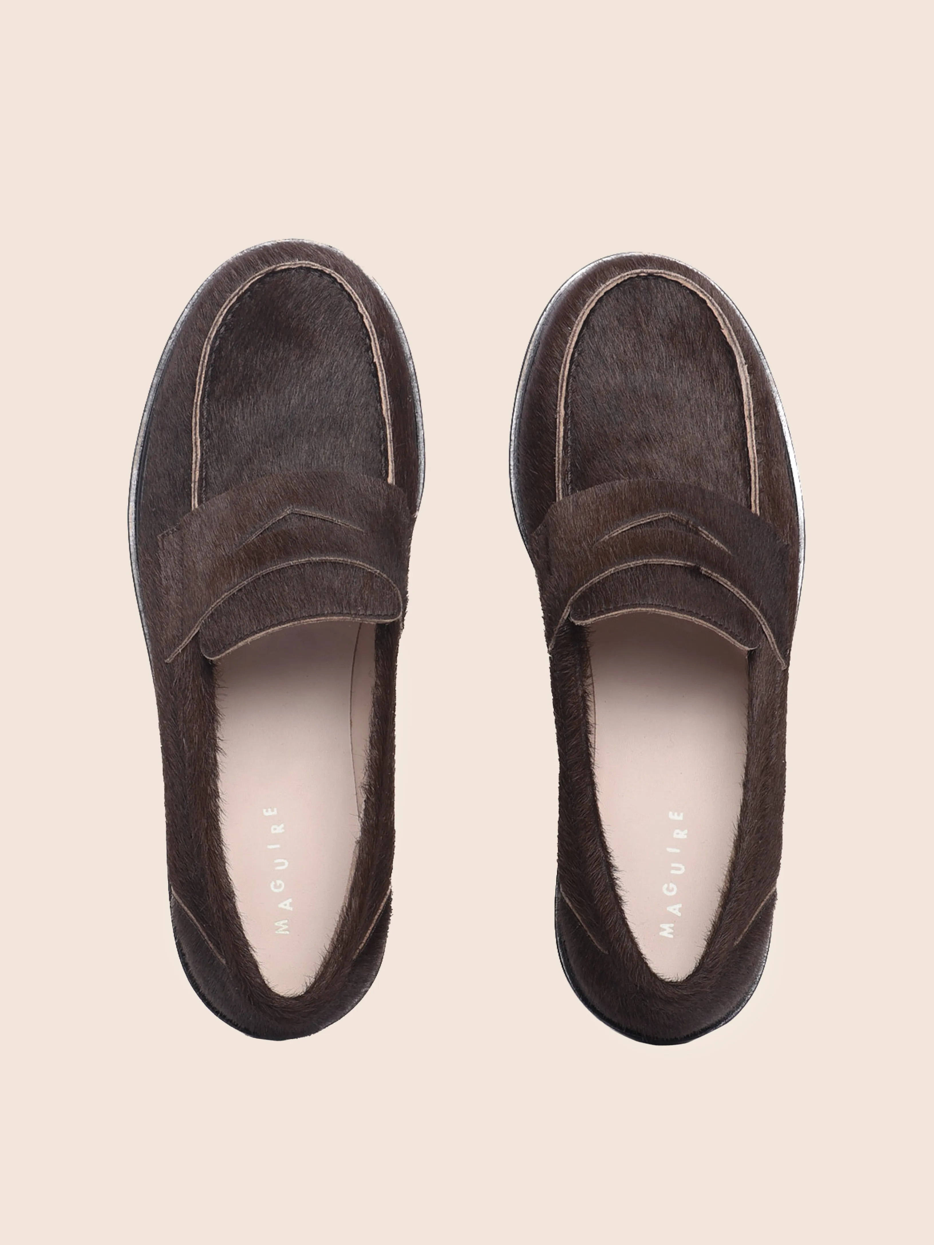 Avenue Mood Pastel Love Orio Brown Loafer