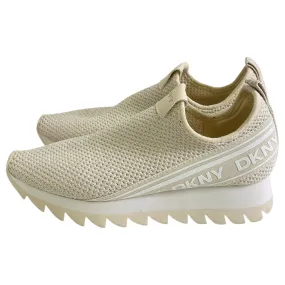 Shoes Sneakers By Dkny In Cream, Size:8.5 Quick Adaptation Bounce Back Cushion