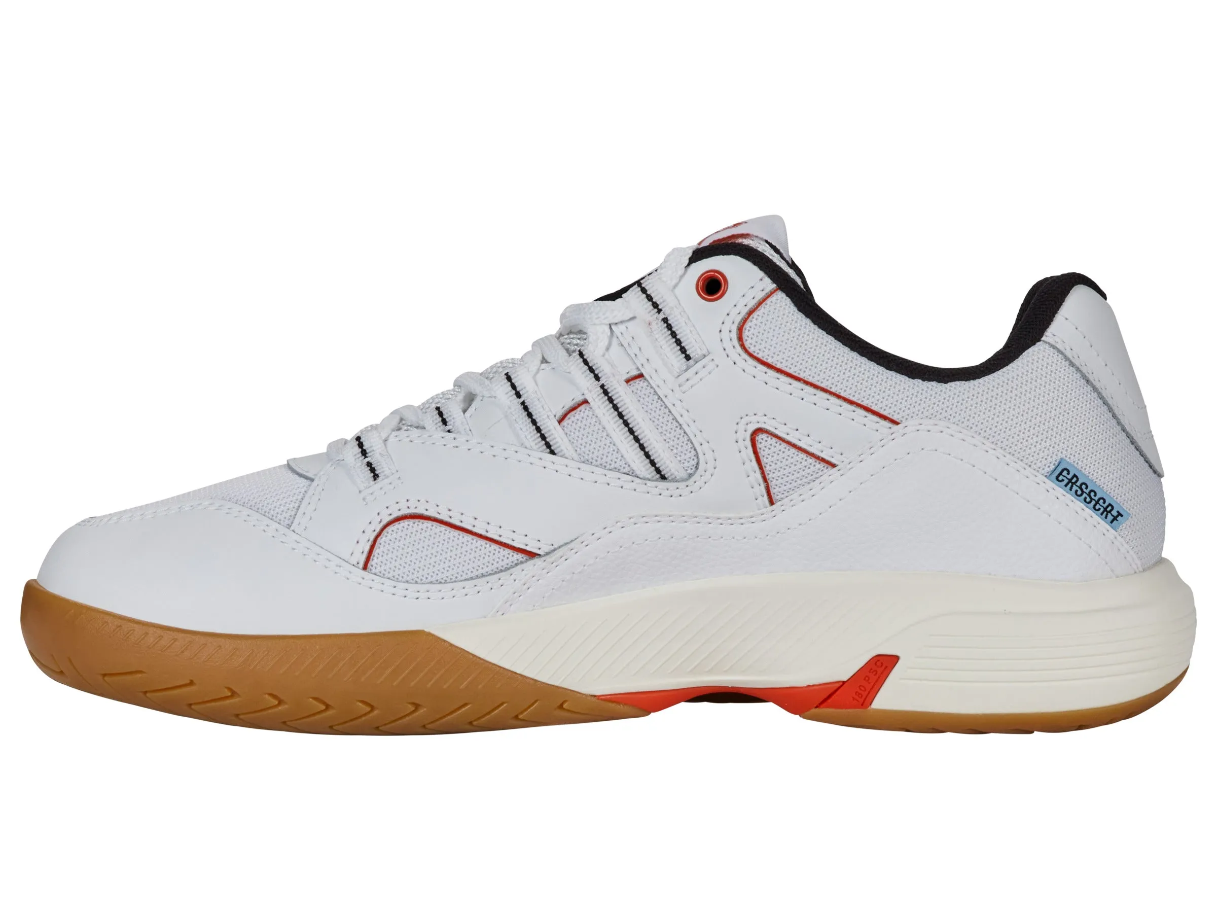 04076-140-M | TURA TEAM | WHITE/BLACK/MARS RED Abrasion Resistant Toe Ankle Collar Padding