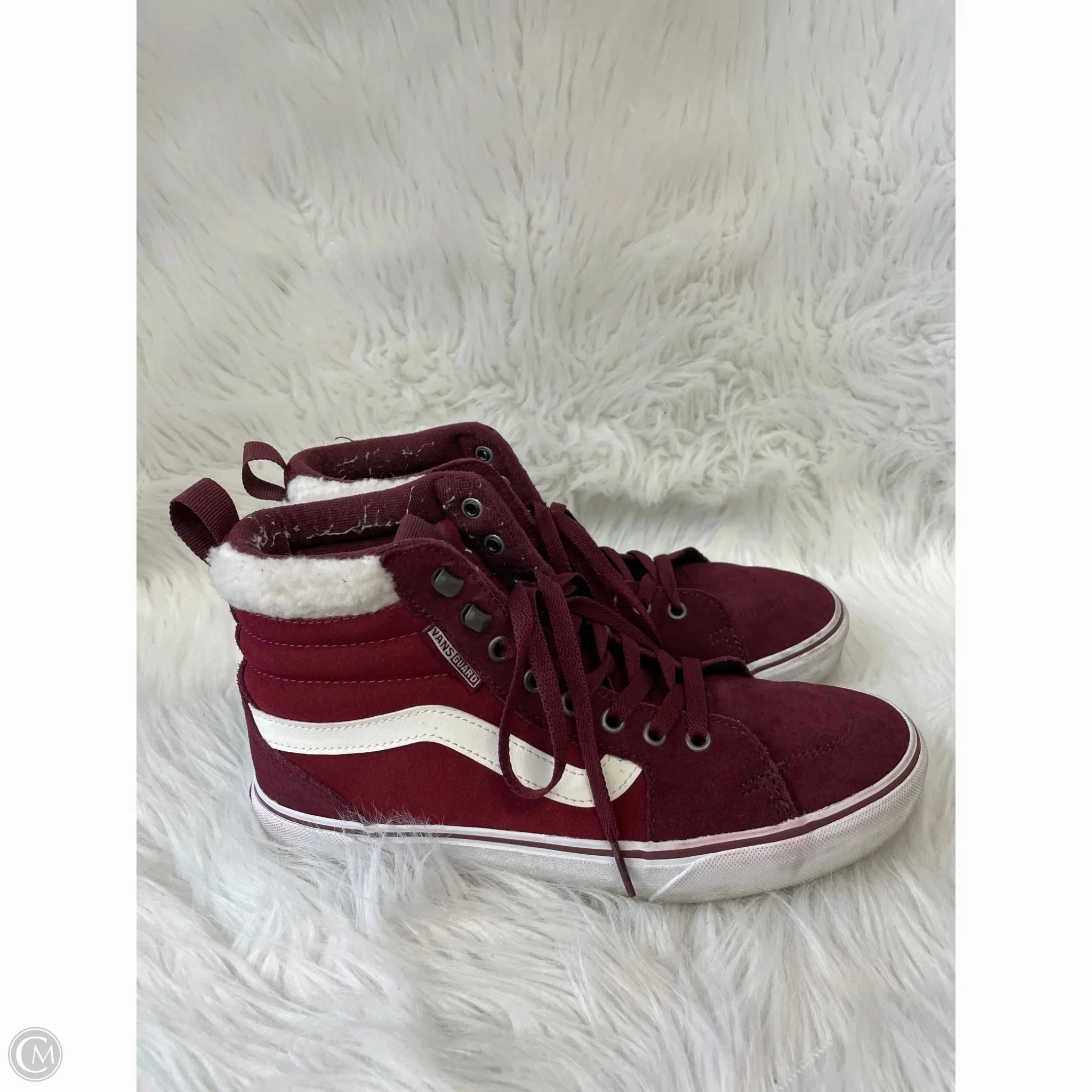 Shoes Sneakers By Vans In Maroon, Size: 9 Adaptive Fit System urban vibe