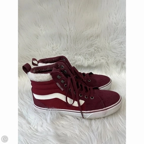 Shoes Sneakers By Vans In Maroon, Size: 9 Adaptive Fit System urban vibe