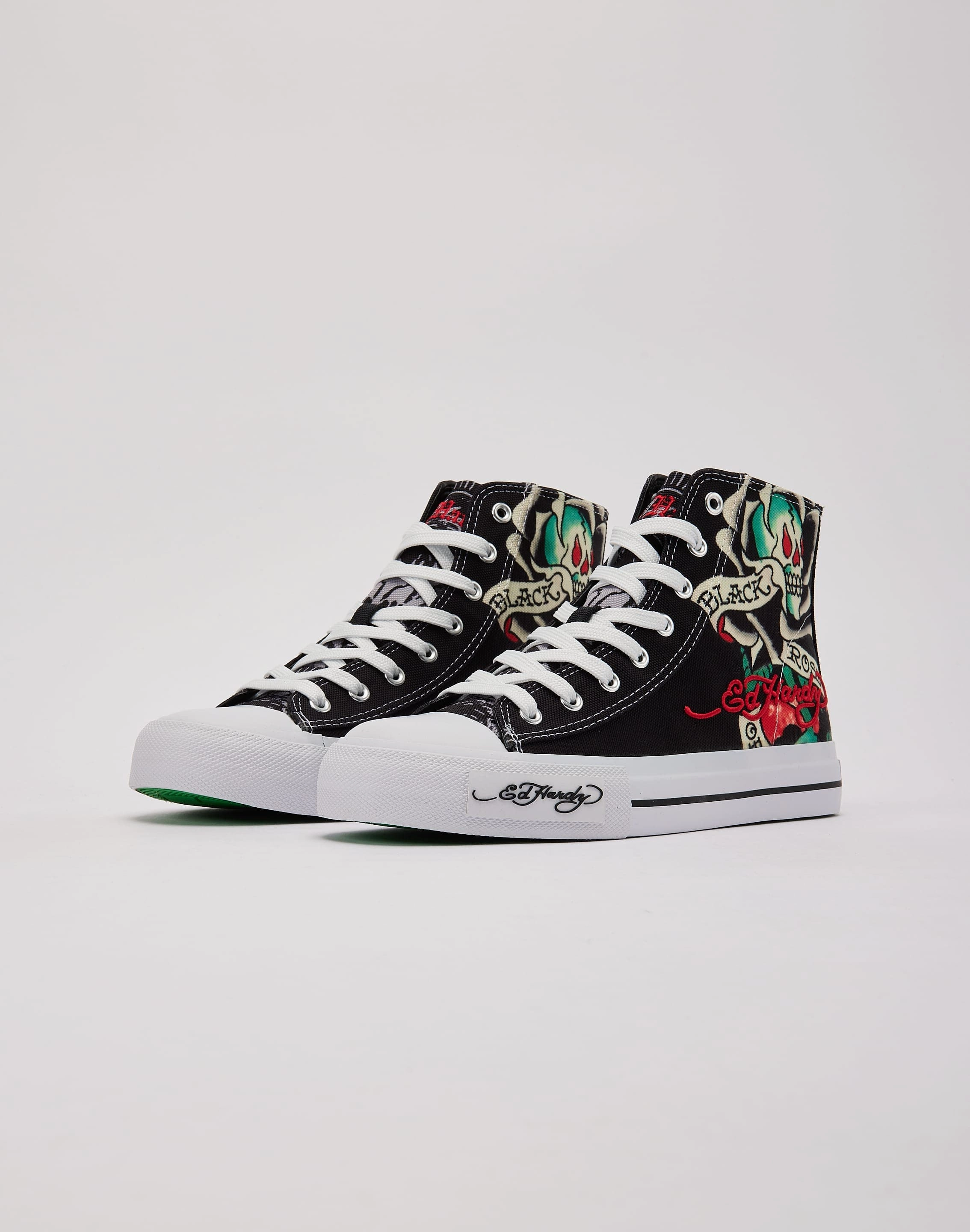 Ed Hardy Skull Hi Linen Air Core Flex
