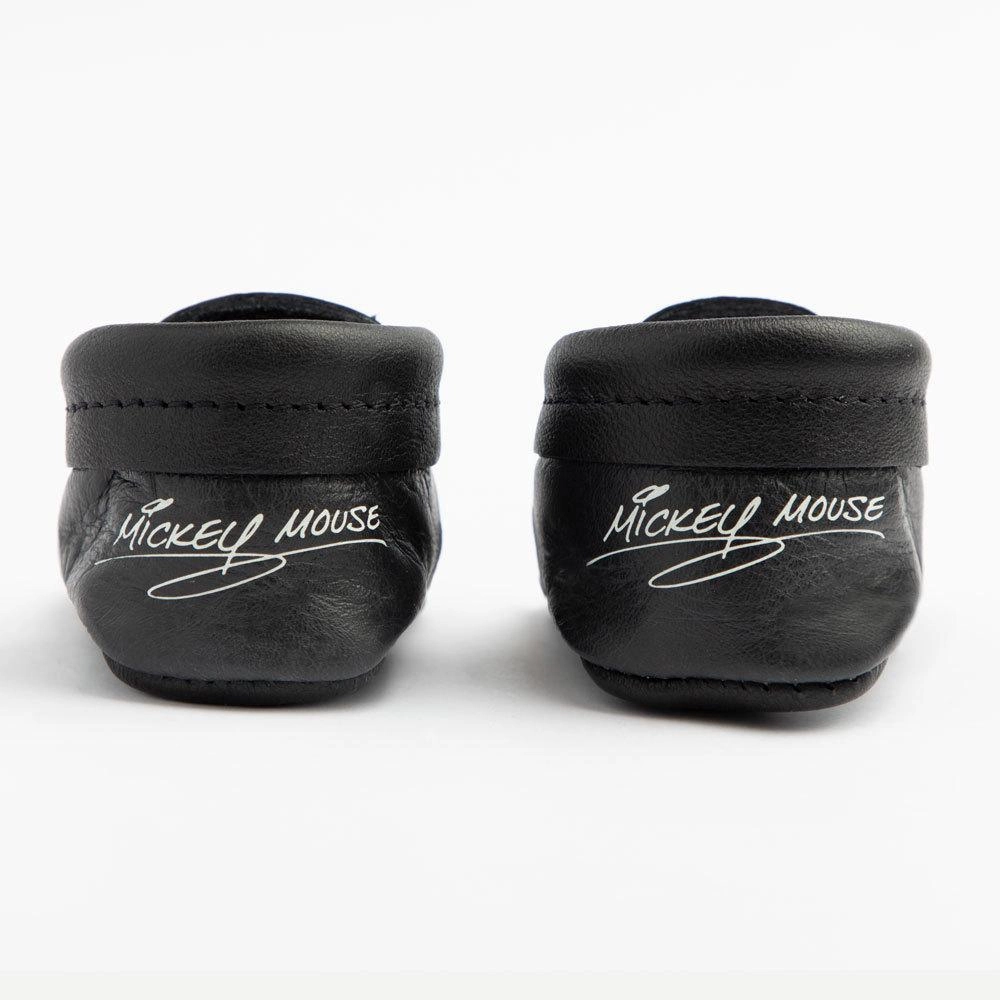 Multi directional traction Easy On Off Mechanism Ebony Mickey Mouse City Baby Shoe