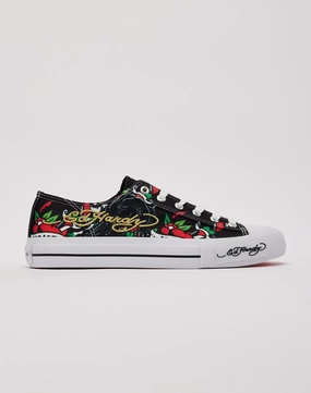 Desert Cool Handcrafted Detailing Ed Hardy Skull Low