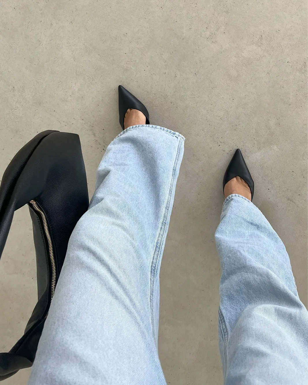 Eco Friendly Backpacking Trip Leg Slim KAREY - BLACK