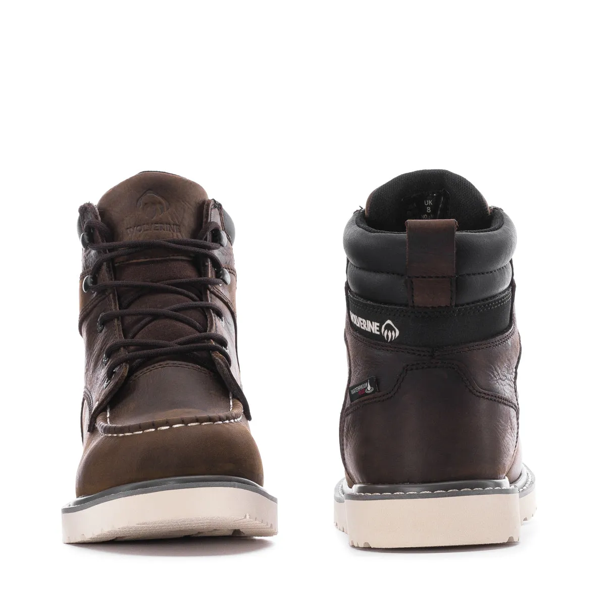 Trade Wedge Moc Toe WP Wide - Mens Bonded Midfoot Quick lace