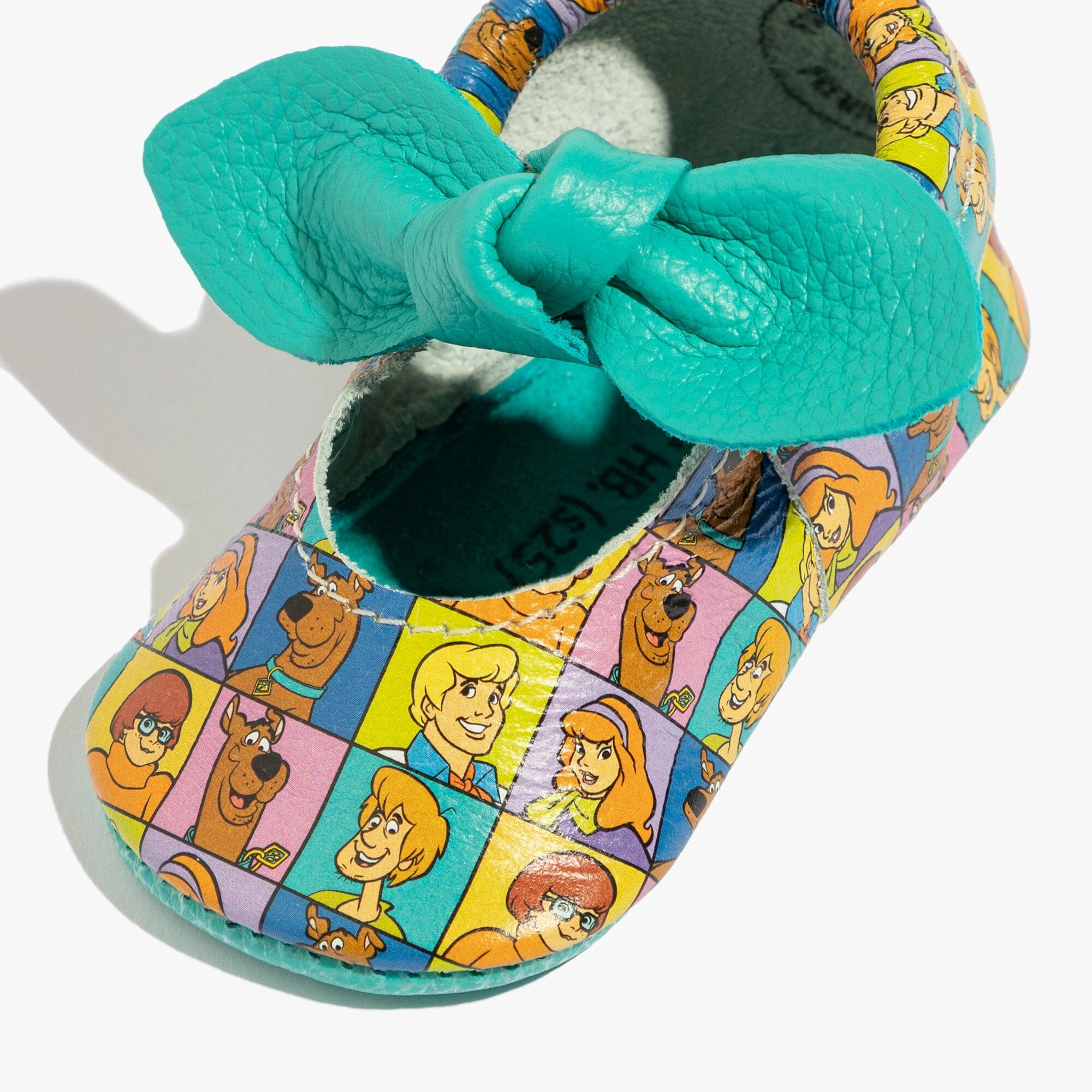 AbrasionResistant Scooby Gang Knotted Bow Baby Shoe