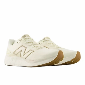 New Balance Women's Fresh Foam 680 V8 Running Shoes - Angora Camera Look Orthotic Ready Footbed