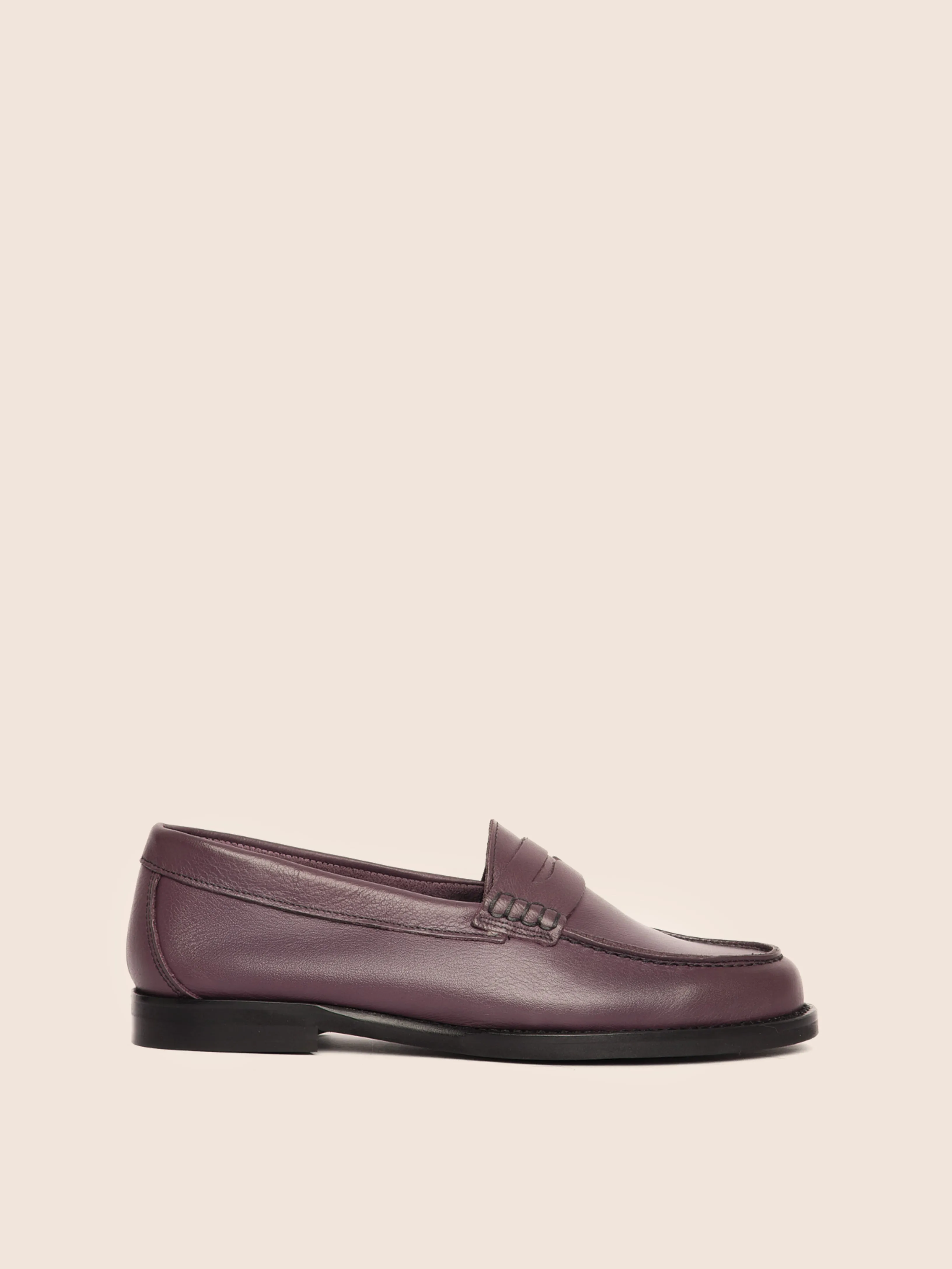 Versatile Wear Shoes Napoli Plum Loafer