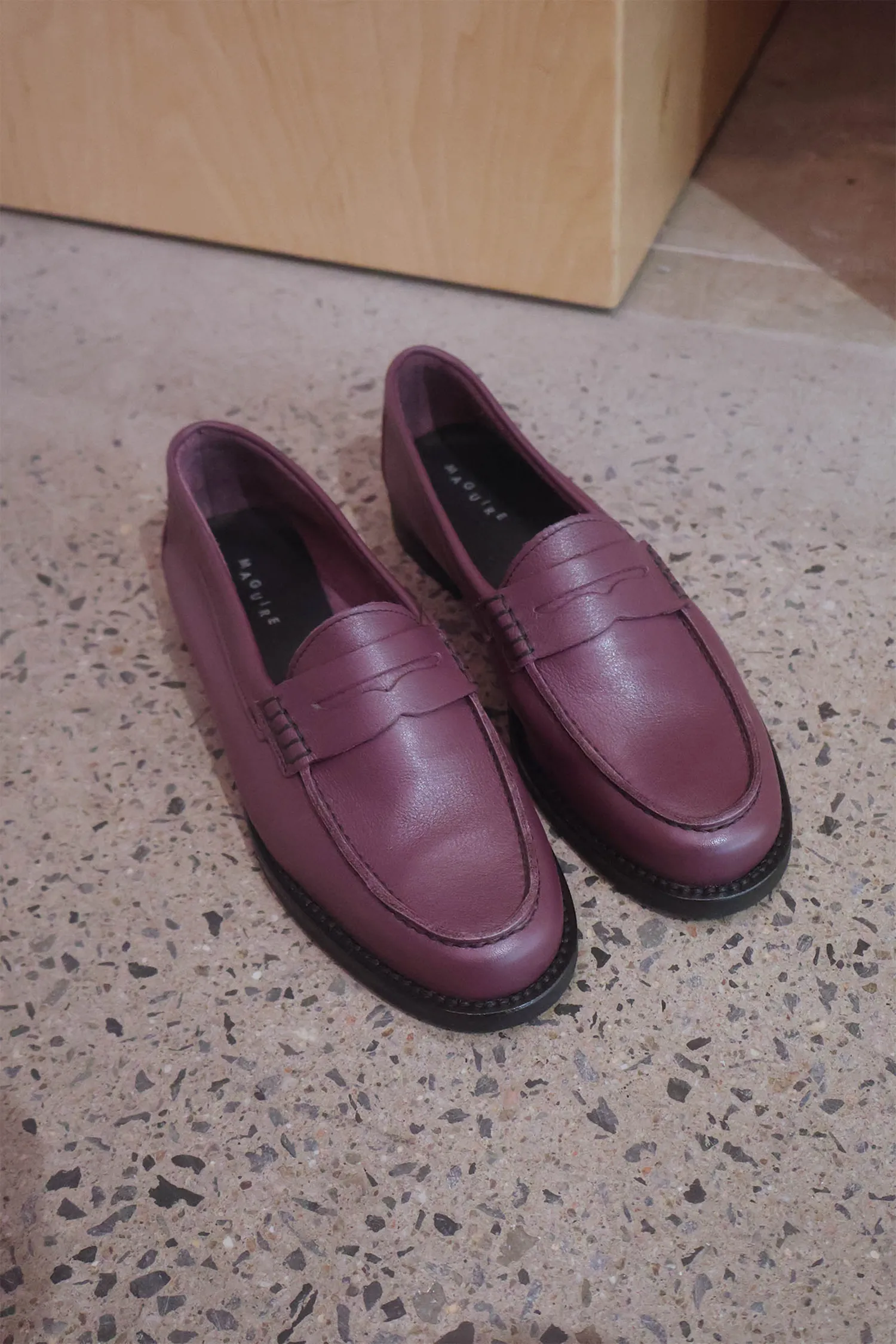 Wood Walk Napoli Plum Loafer