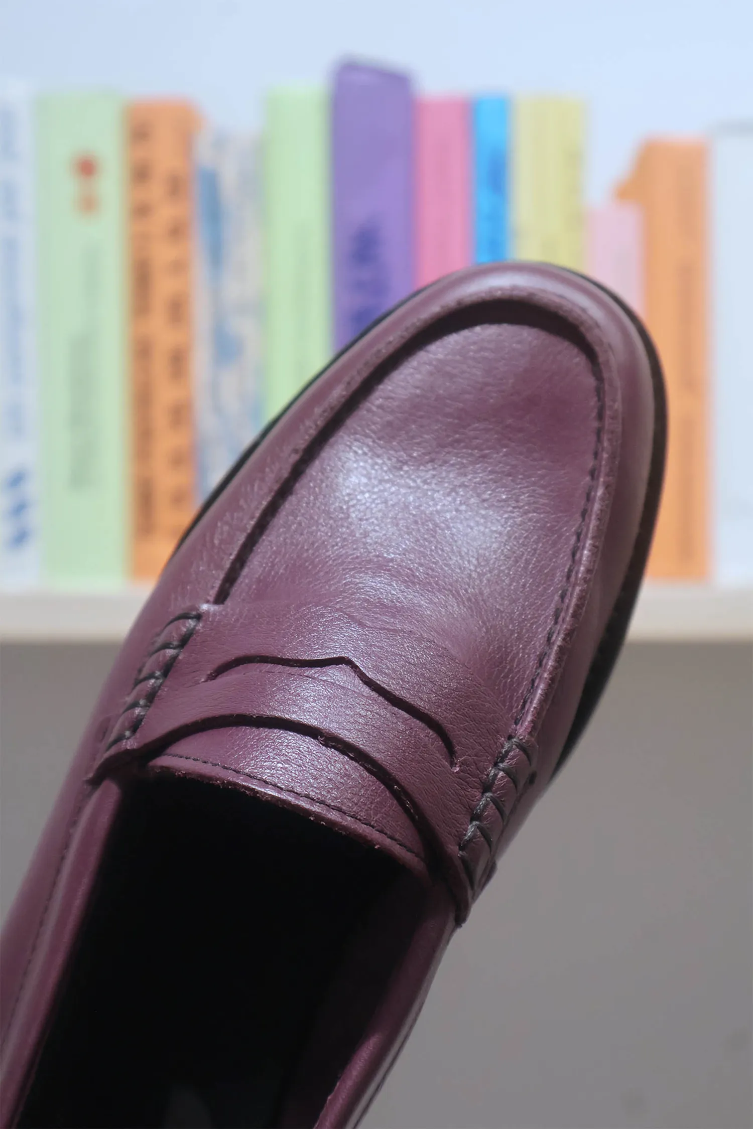 Napoli Plum Loafer Recycle Safe Wind Guard