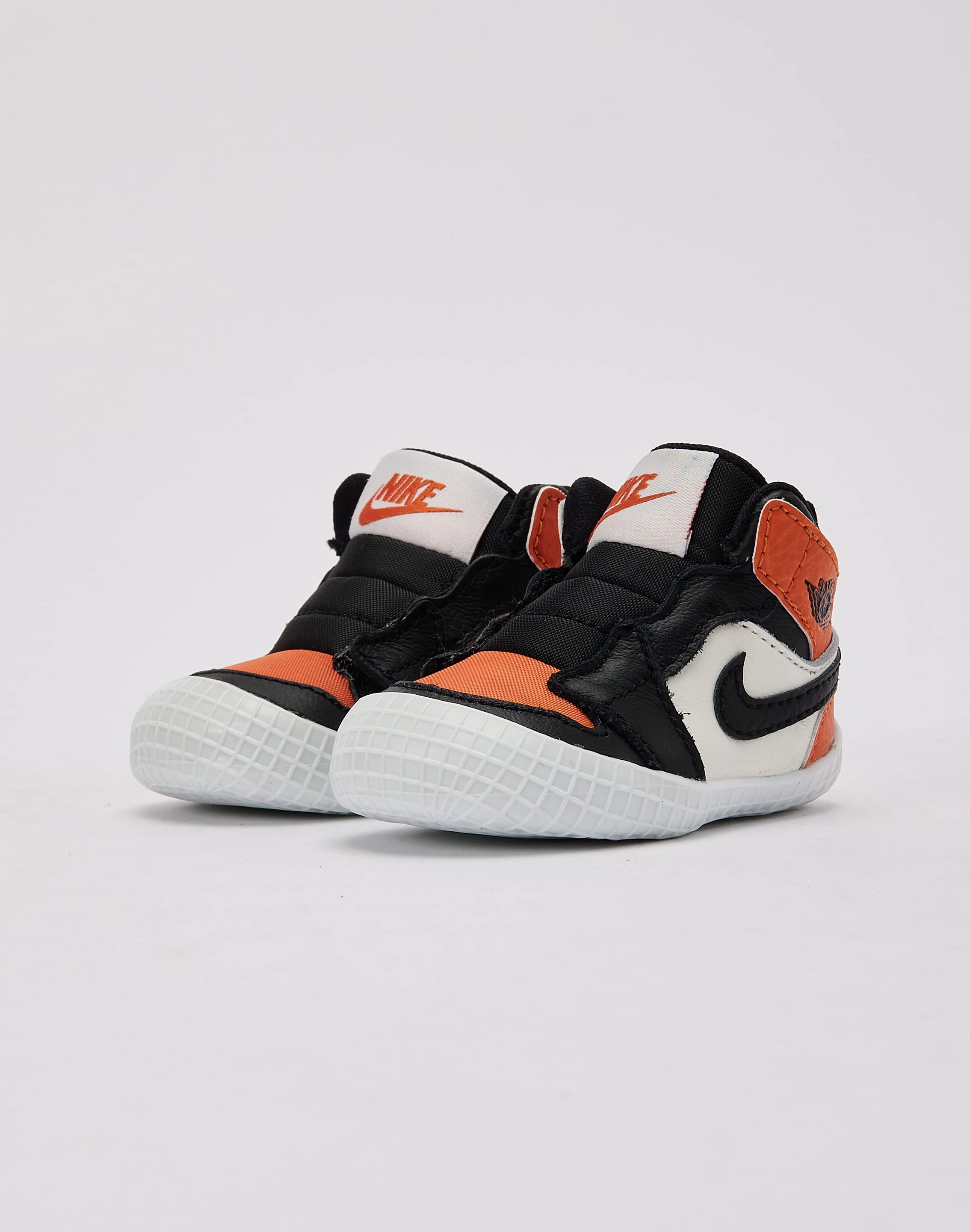 Odor Resistant Technology Double Layered Sole Jordan Air Jordan 1 'Shattered Backboard' Crib Bootie Infant