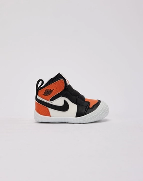 Jordan Air Jordan 1 'Shattered Backboard' Crib Bootie Infant Cushioned Heel Counter